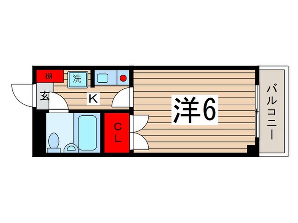 スズタカビルの物件間取画像